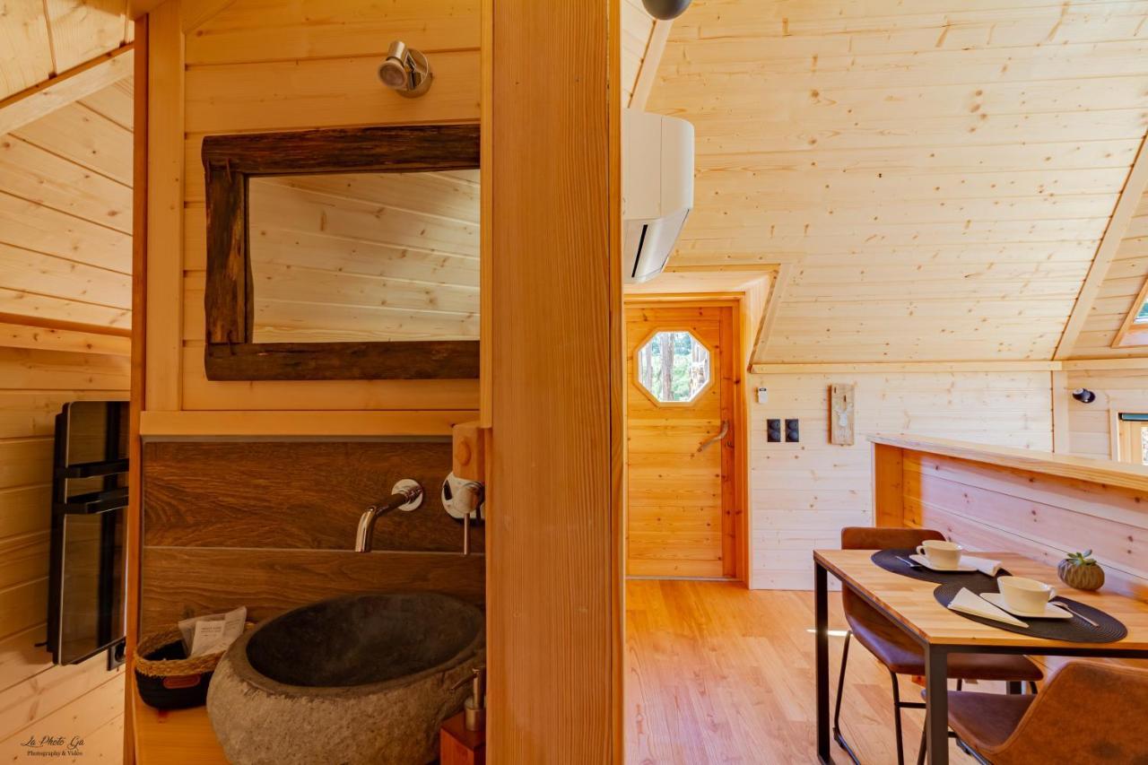 Cabane Spa belle étoile Soulaures Exterior foto